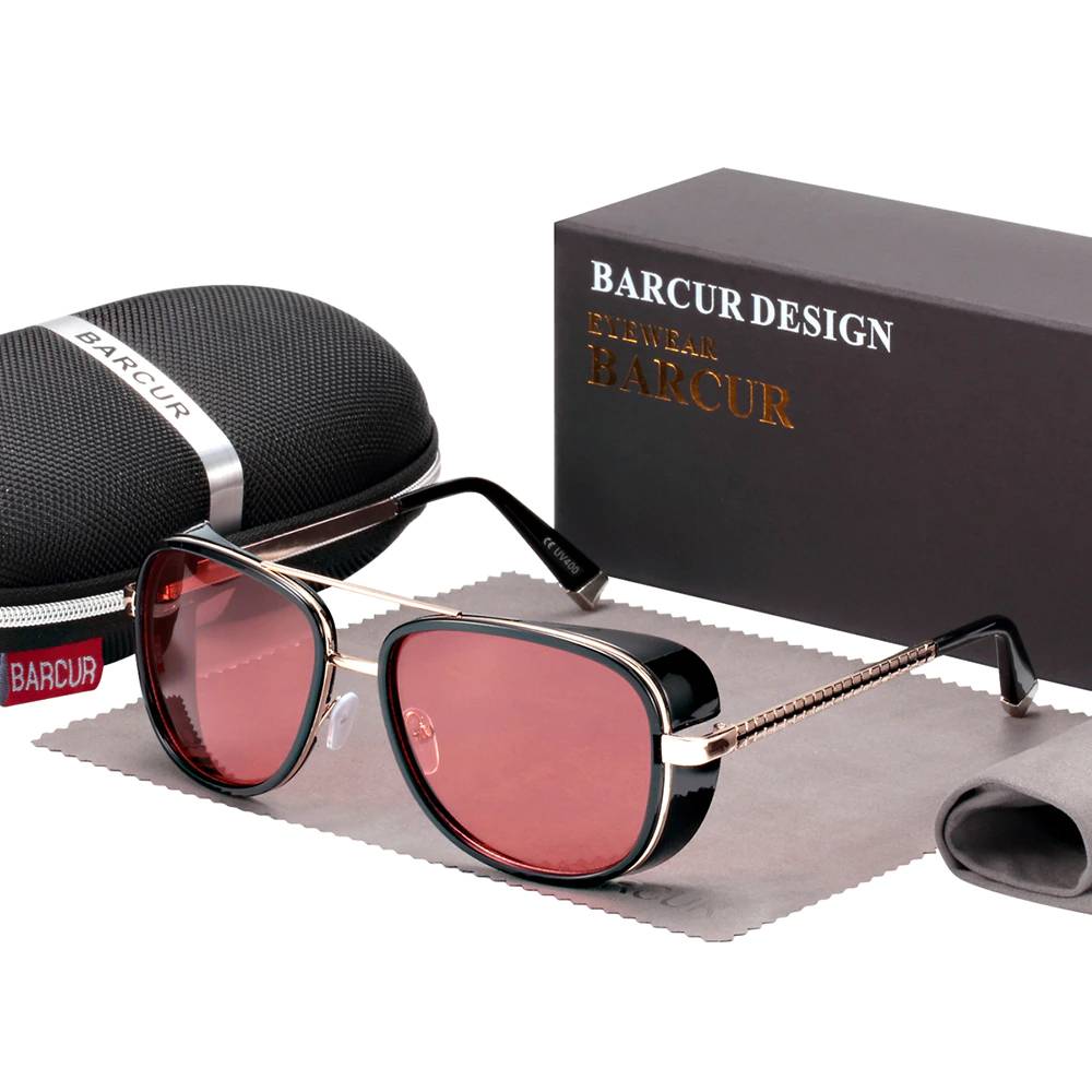 Tortoise Sunglasses IRON MAN 3 Matsuda TONY Steampunk Mirrored Unisex Sunglasses