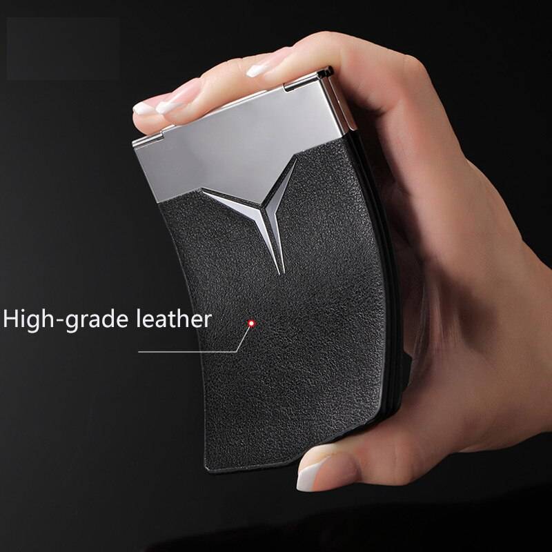 Fashion Aluminum Antimagnetic Card Holder Wallet Wallets and Card Holders