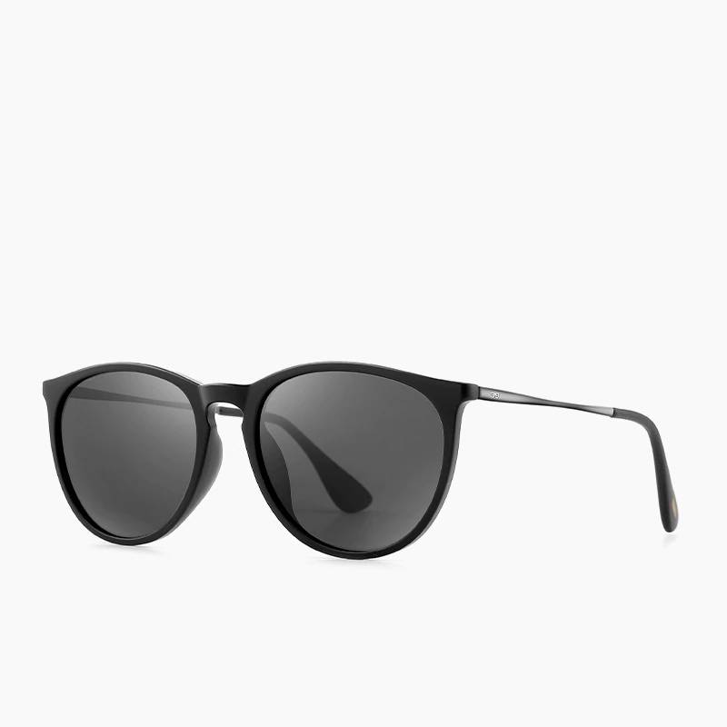 Womens Polarized Sunglasses Round Photochromic Lenses Unisex Sunglasses