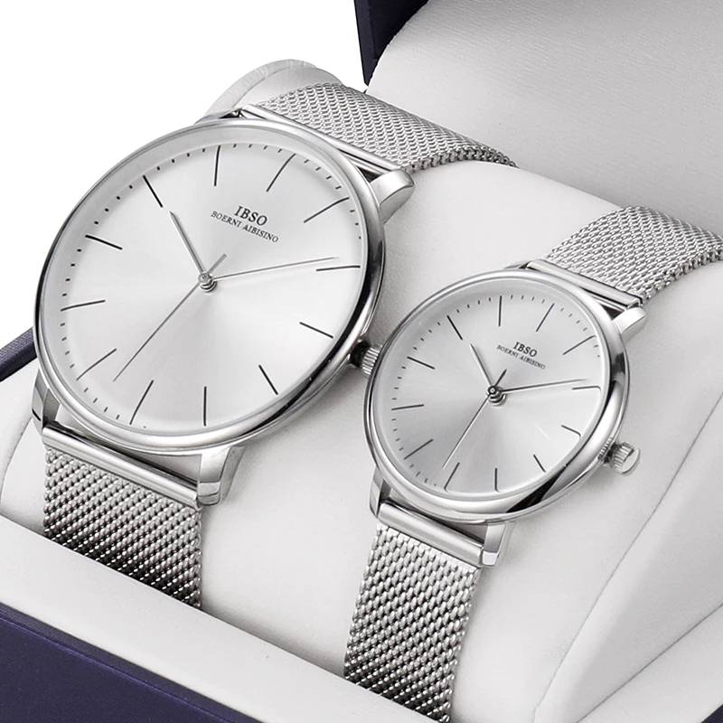 Couple Watches Quartz Matching Romantic Gift Watches For Men Women's Watches