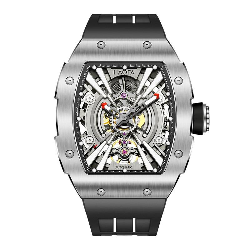Haofa Sapphire Luminous Skeleton Self Wind Watch HAOFA Watches