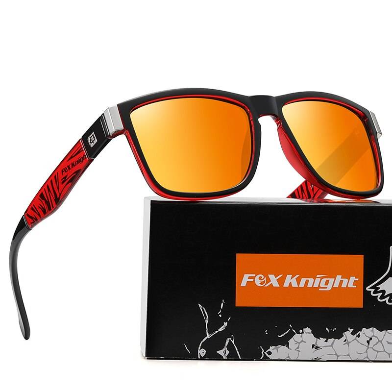 Fox Knight women's polarized sunglasses outdoor riding glasses men's Beach surfing glasses running glasses high quality Unisex Sunglasses