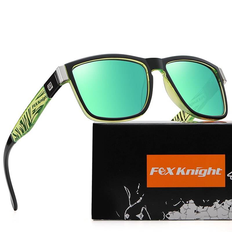 Fox Knight women's polarized sunglasses outdoor riding glasses men's Beach surfing glasses running glasses high quality Unisex Sunglasses