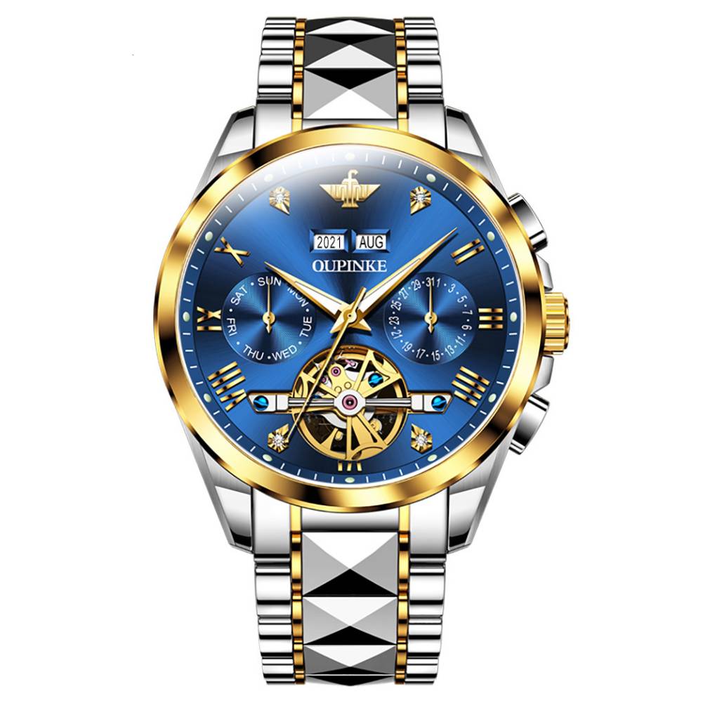 OUPINKE 3186 Luxury Men Automatic Mechanical Watch Olevs Watches