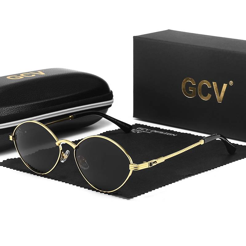 Titanium Alloy Polarized Cat Eye Sunglasses Unisex Sunglasses