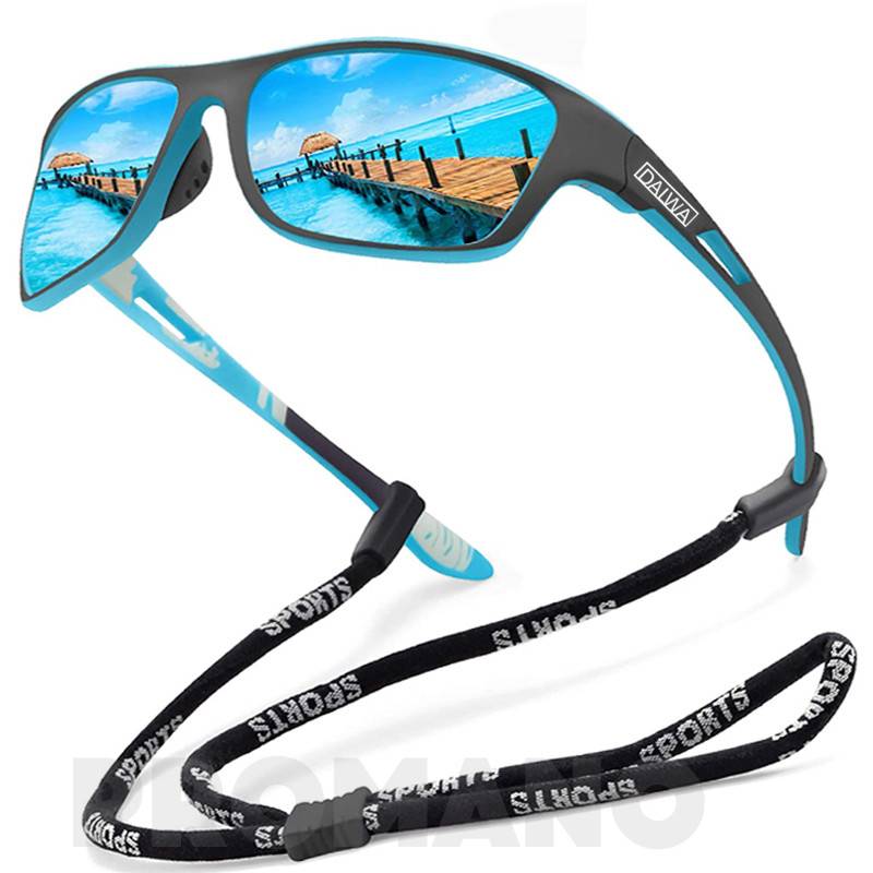 Dalwa Polarized Fishing Sunglasses Men's Driving Shades Male Sun Glasses Hiking Fishing Classic Sun Glasses UV400 Eyewear Unisex Sunglasses