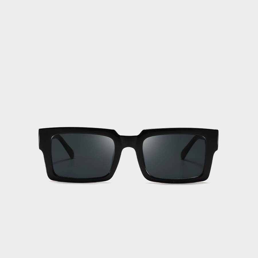 Women Rectangle Frame Transparent Sunglasses Unisex Sunglasses