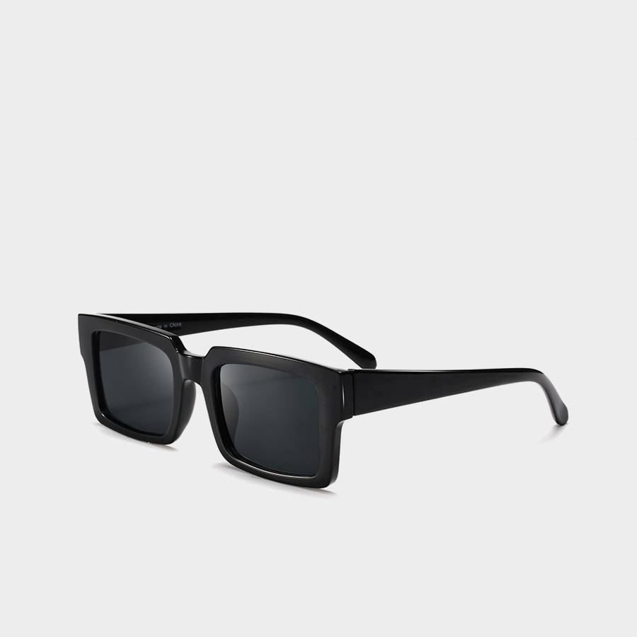 Women Rectangle Frame Transparent Sunglasses Unisex Sunglasses