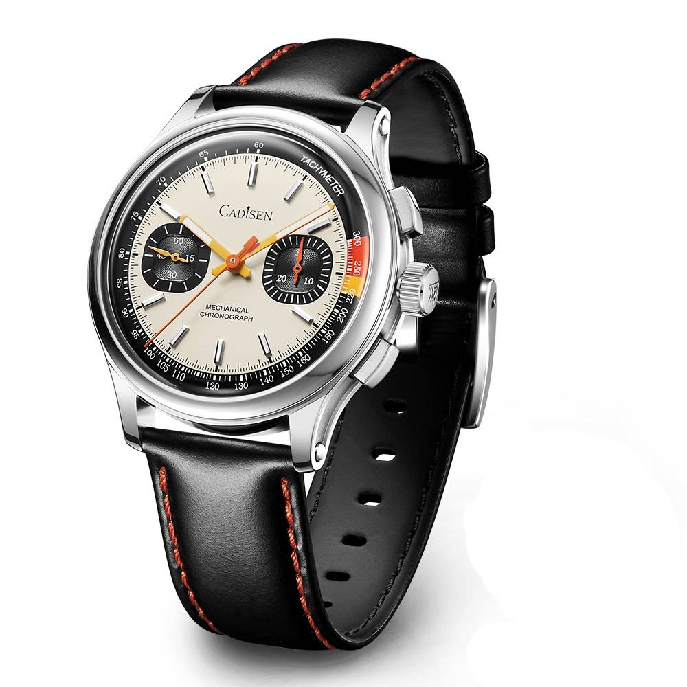 CADISEN Chronograph Watch with Seagull Movement Cadisen Watches