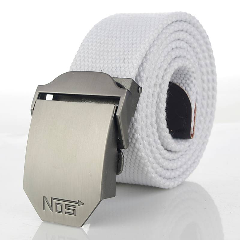 NOS Security Army Tactical Canvas Belts Mens Belts