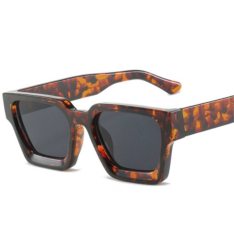Thick Frame Square Sunglasses Retro Outdoor Unisex Sunglasses