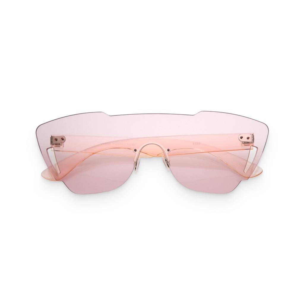 Modern Translucent Pink Oversized Sunglasses Affordable Accessories Unisex Sunglasses