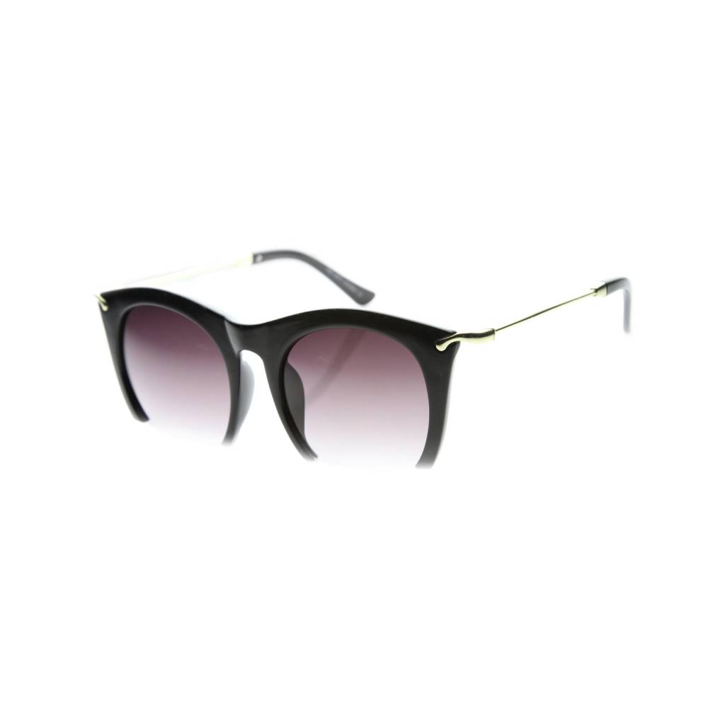 Black & Lavender Women’s Cat-Eye Sunglasses Affordable Accessories Unisex Sunglasses