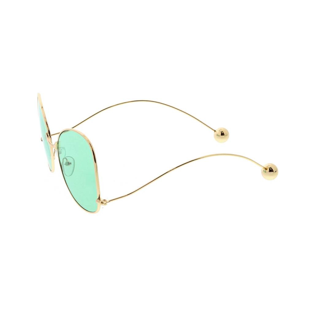 Gold & Green Women’s Retro Butterfly Sunglasses Affordable Accessories Unisex Sunglasses