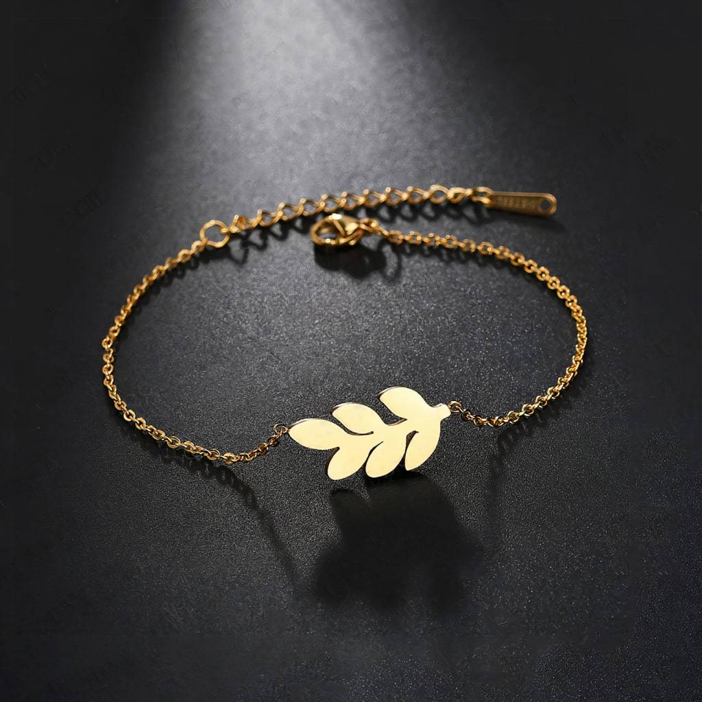 Adjustable Leaf Bracelet Bracelets & Bangles Women's Jewelry