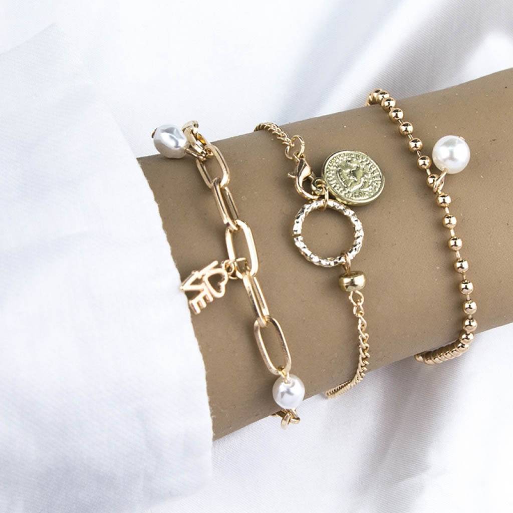 Boho Layered Bracelets Set Bracelets & Bangles Women's Jewelry