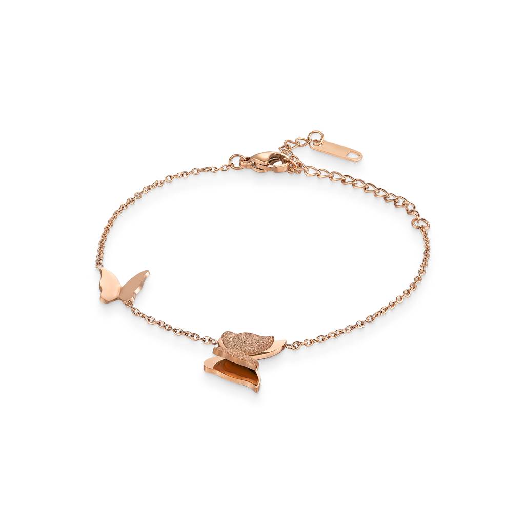 Rose Gold Butterfly Bracelet Bracelets & Bangles Women's Jewelry