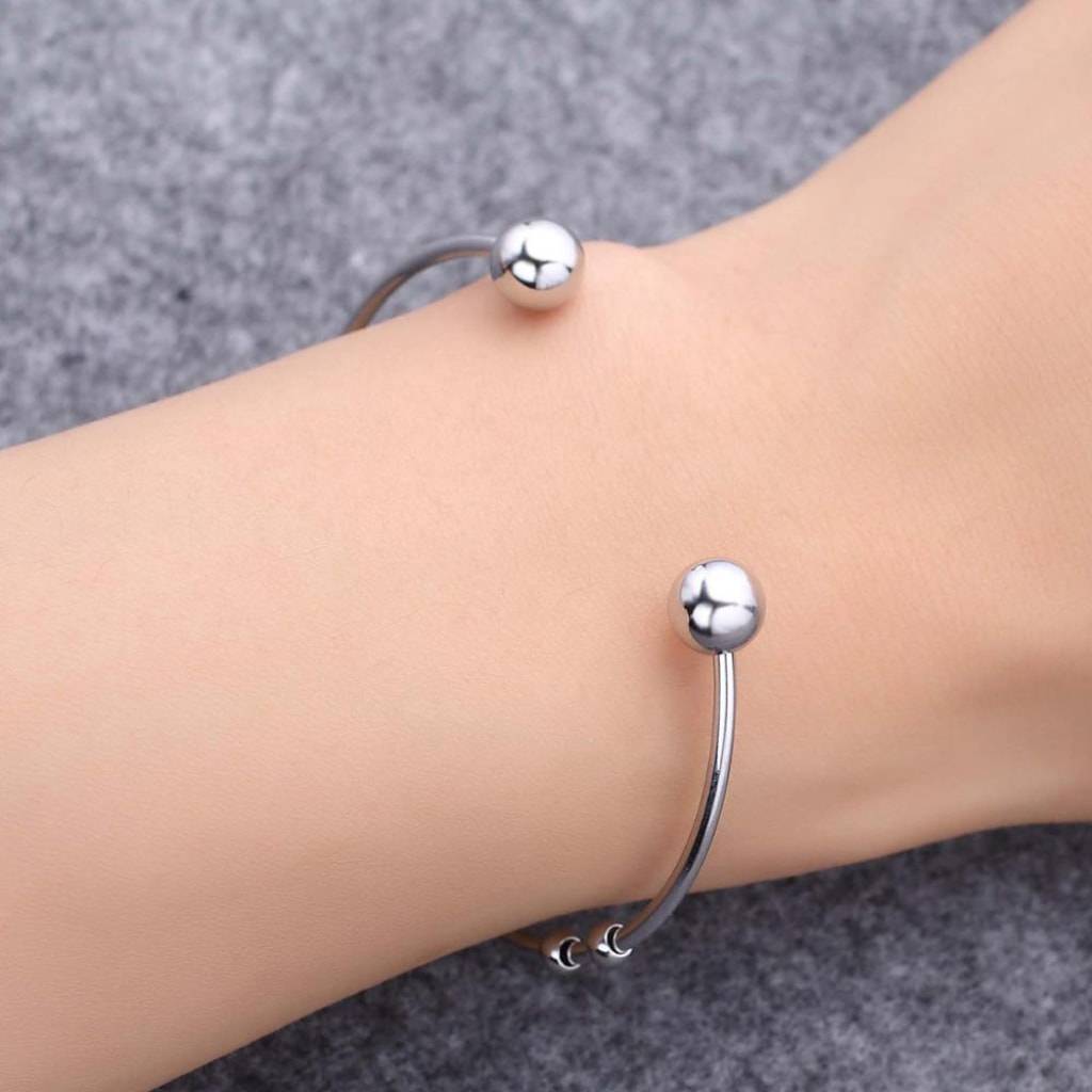 Silver Cuff Bracelet Bracelets & Bangles Women's Jewelry