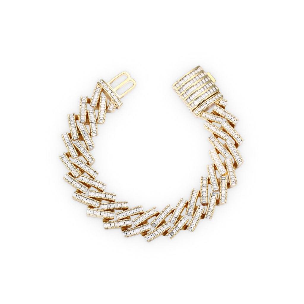 Faux Diamond Chain Bracelet Bracelets & Bangles Women's Jewelry