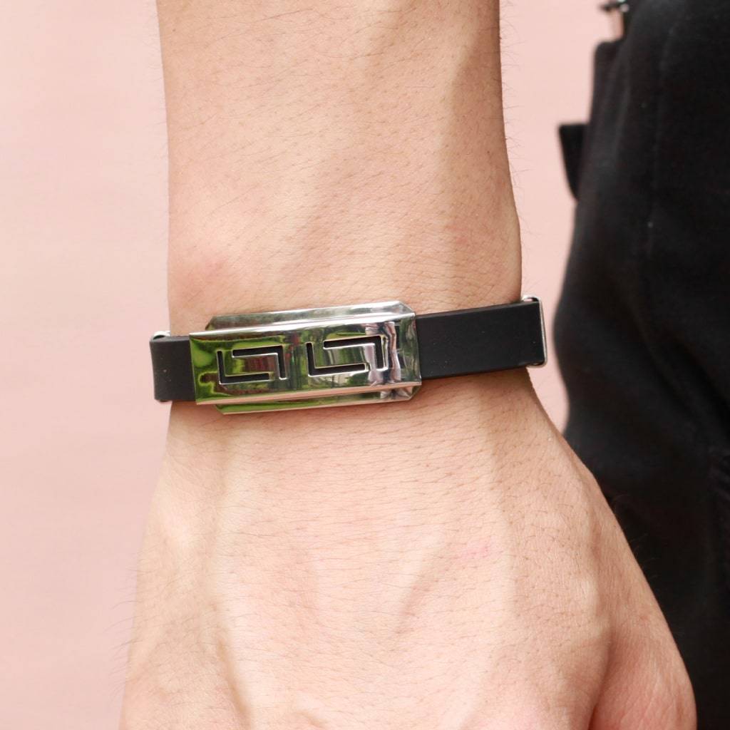 Black Stainless Steel Bracelet Men's Bracelets Men's Jewelry