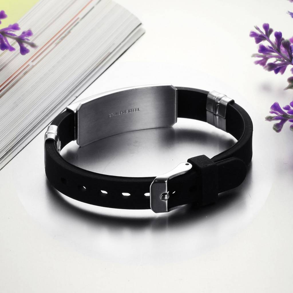 Black Stainless Steel Bracelet Men's Bracelets Men's Jewelry