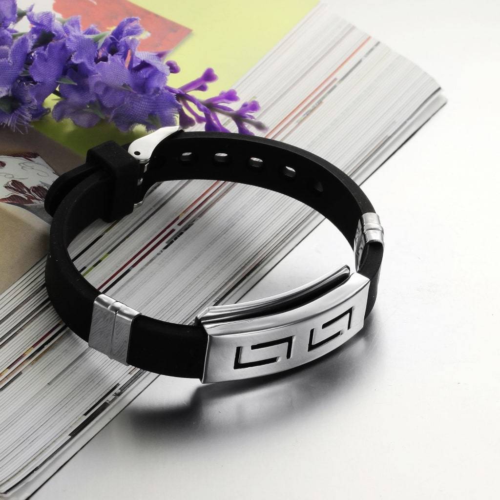 Black Stainless Steel Bracelet Men's Bracelets Men's Jewelry