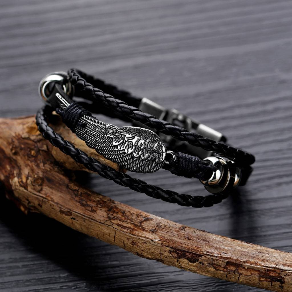 Multilayered Leather Bracelet Men's Bracelets Men's Jewelry