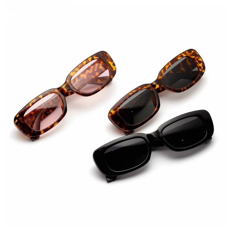 Women's UV 400 Rectangle Shaped Sunglasses Affordable Accessories Unisex Sunglasses