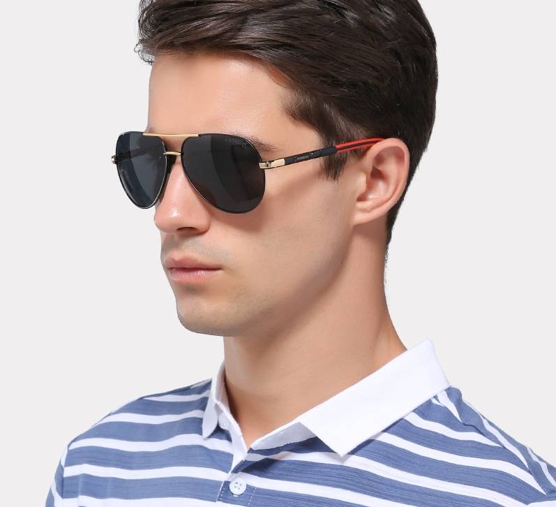 Men's Classic Design Polarized Aluminum Sunglasses Affordable Accessories Unisex Sunglasses