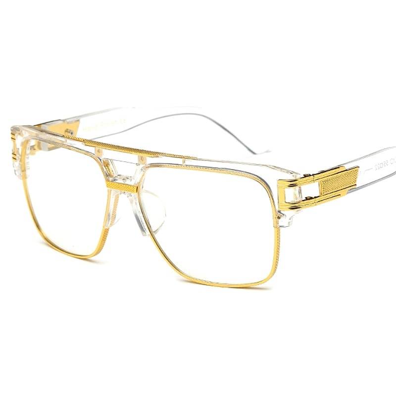 Men's Luxury Gradient Square Sunglasses Affordable Accessories Unisex Sunglasses