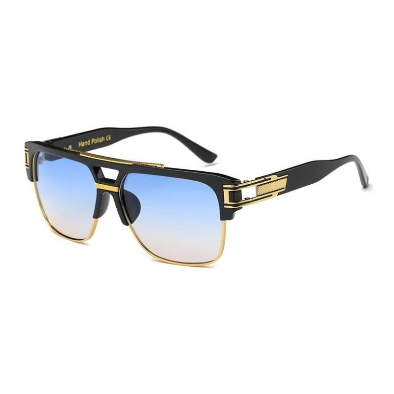 Men's Luxury Gradient Square Sunglasses Affordable Accessories Unisex Sunglasses