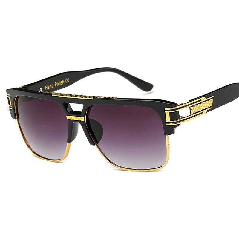 Men's Luxury Gradient Square Sunglasses Affordable Accessories Unisex Sunglasses