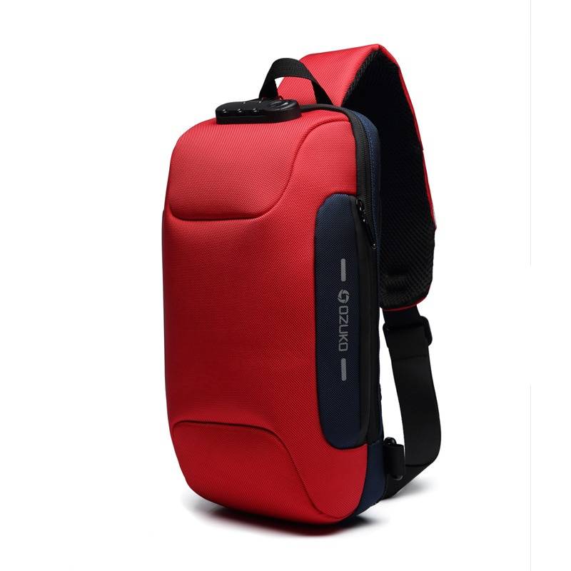 Men's Multifunction Crossbody Bag Affordable Accessories Chest Waist Bags