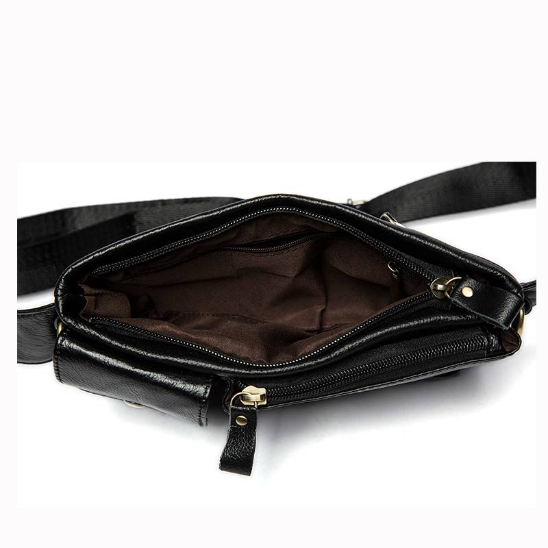 Men's Vintage Leather Waist Pack 