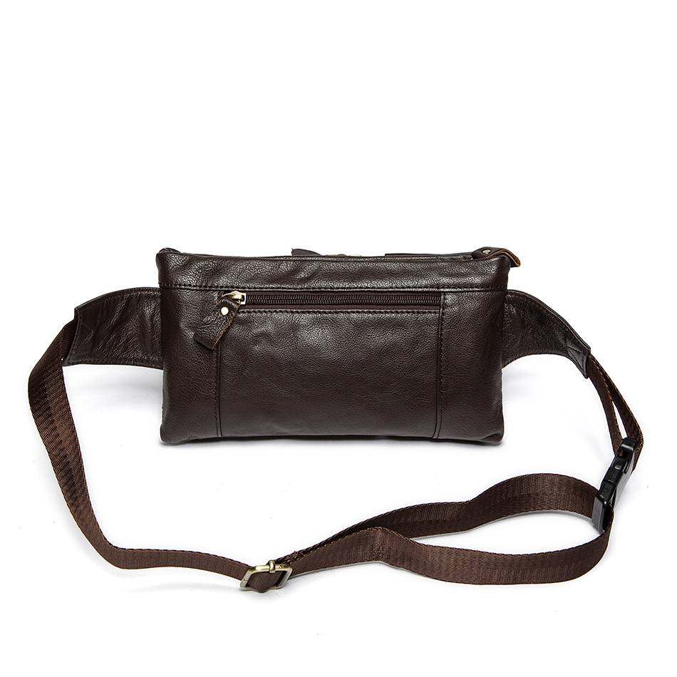 Men's Vintage Leather Waist Pack 