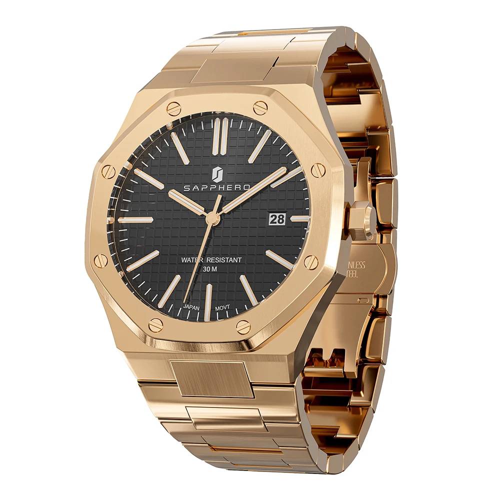 Sapphero SO2110 Octagonal Design Watch Sapphero Watches