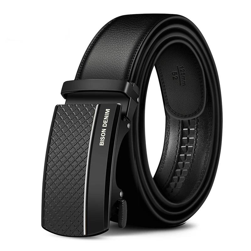 Bison Denim Men's Genuine Leather Belt Mens Belts