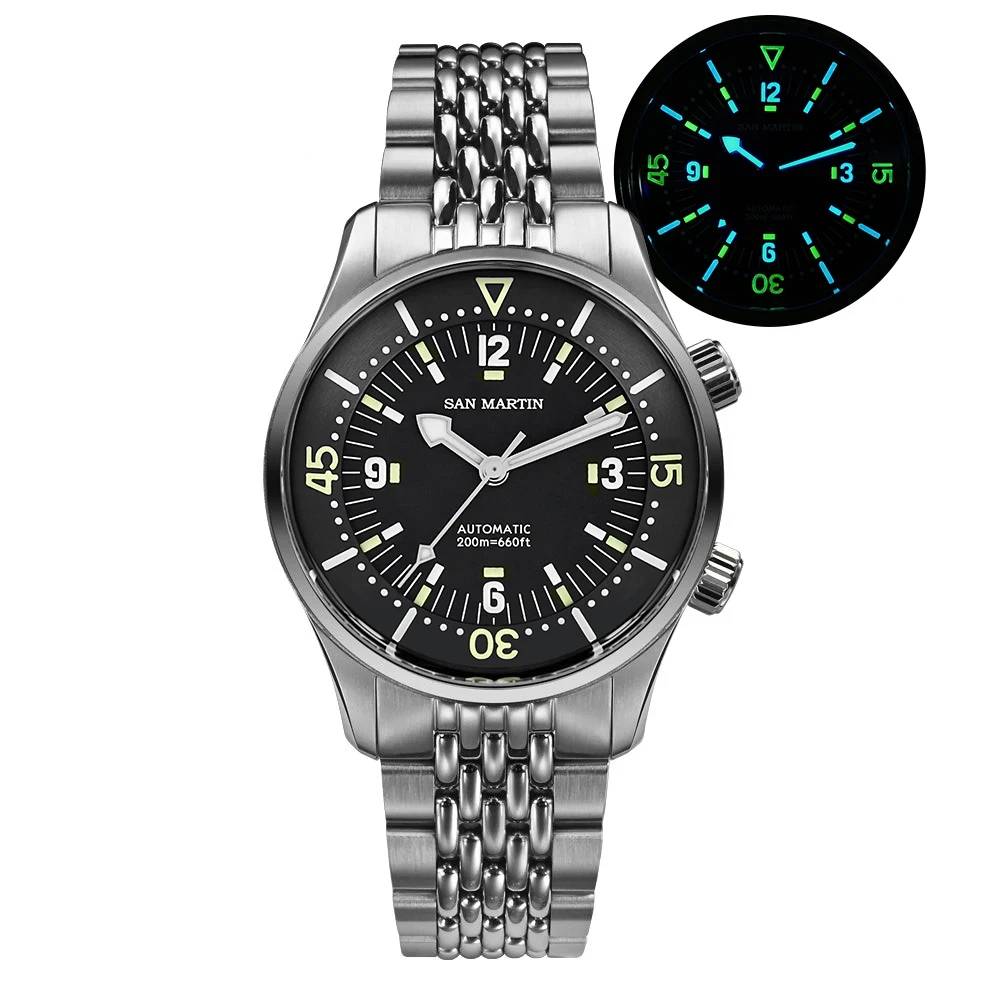 Diver Compressor Watch San Martin Leyenda San Martin Watches
