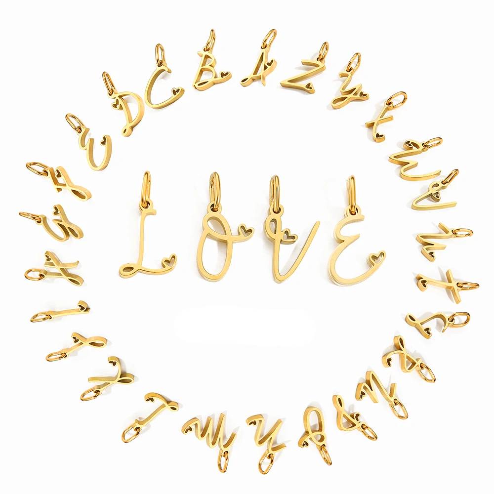 Personalized Initial Letter Pendants Necklaces & Pendants