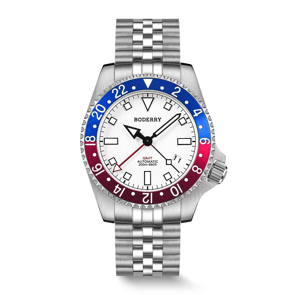ADMIRAL GMT Titanium Diver Watch 200M Watches For Men