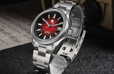 Jewelry Addicts Review of the San Martin Sand Dune GADA Watch https://jwlraddicts.com/san-martin-sand-dune-gada-watch-sn0129/