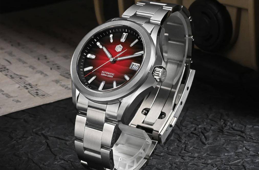 Jewelry Addicts Review of the San Martin Sand Dune GADA Watch https://jwlraddicts.com/san-martin-sand-dune-gada-watch-sn0129/