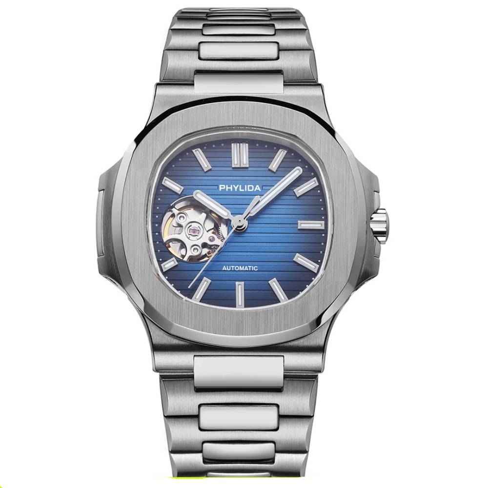 PHYLIDA Nautilus Skeleton Design Automatic Watch Phylida Watches Watches For Men