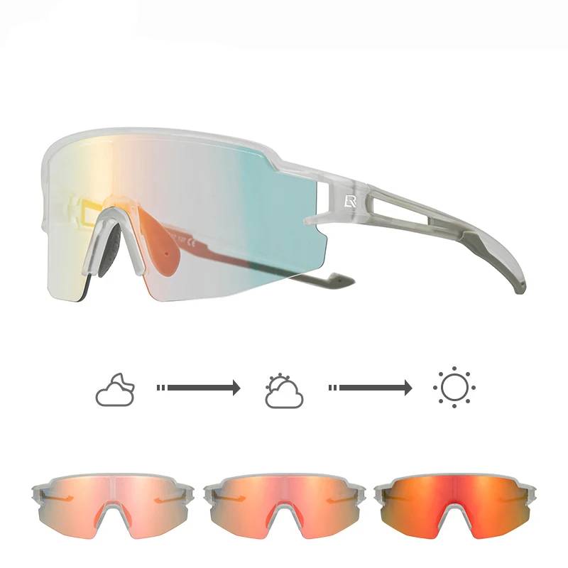 ROCKBROS Photochromic Sports Sunglasses Unisex Sunglasses