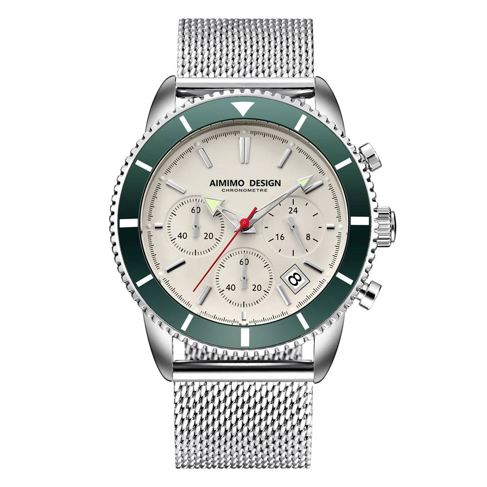 Aimimo Design 9067 Chronograph Business Watch Watches For Men