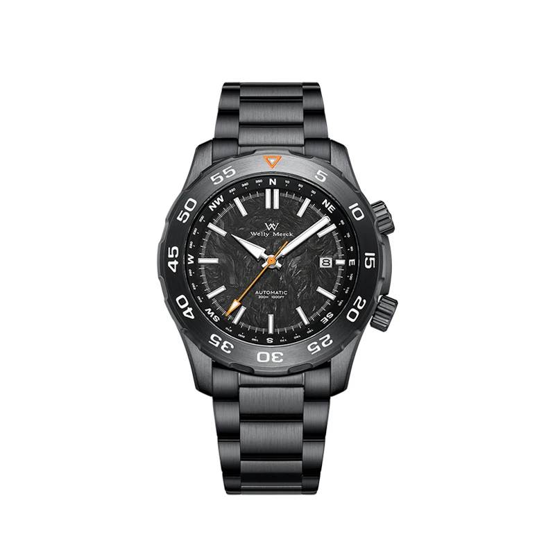 Welly Merck WM157 Tactical Automatic Watch Welly Merck Watches Watches For Men