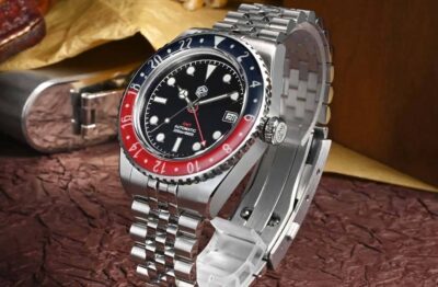 Jewelry Addicts San Martin SN0005 Automatic Pepsi GMT Watch: The Perfect Fusion of Vintage and Modern Design https://jwlraddicts.com/san-martin-sn0005-automatic-pepsi-gmt-watch-review/