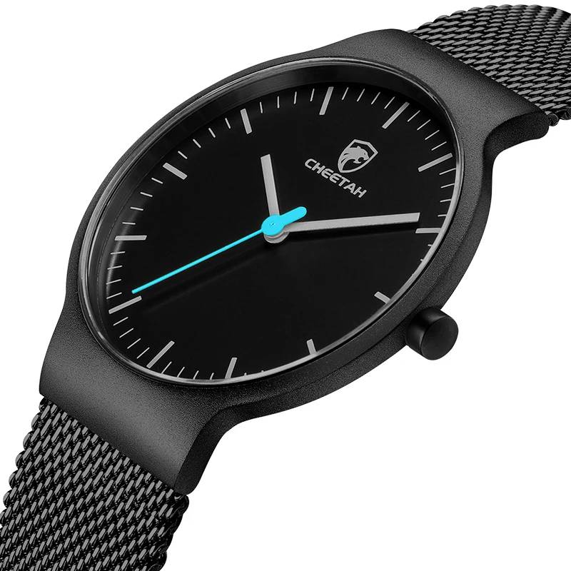Ultrathin Cheetah Men's Stainless Steel Watch Cheetah Watches
