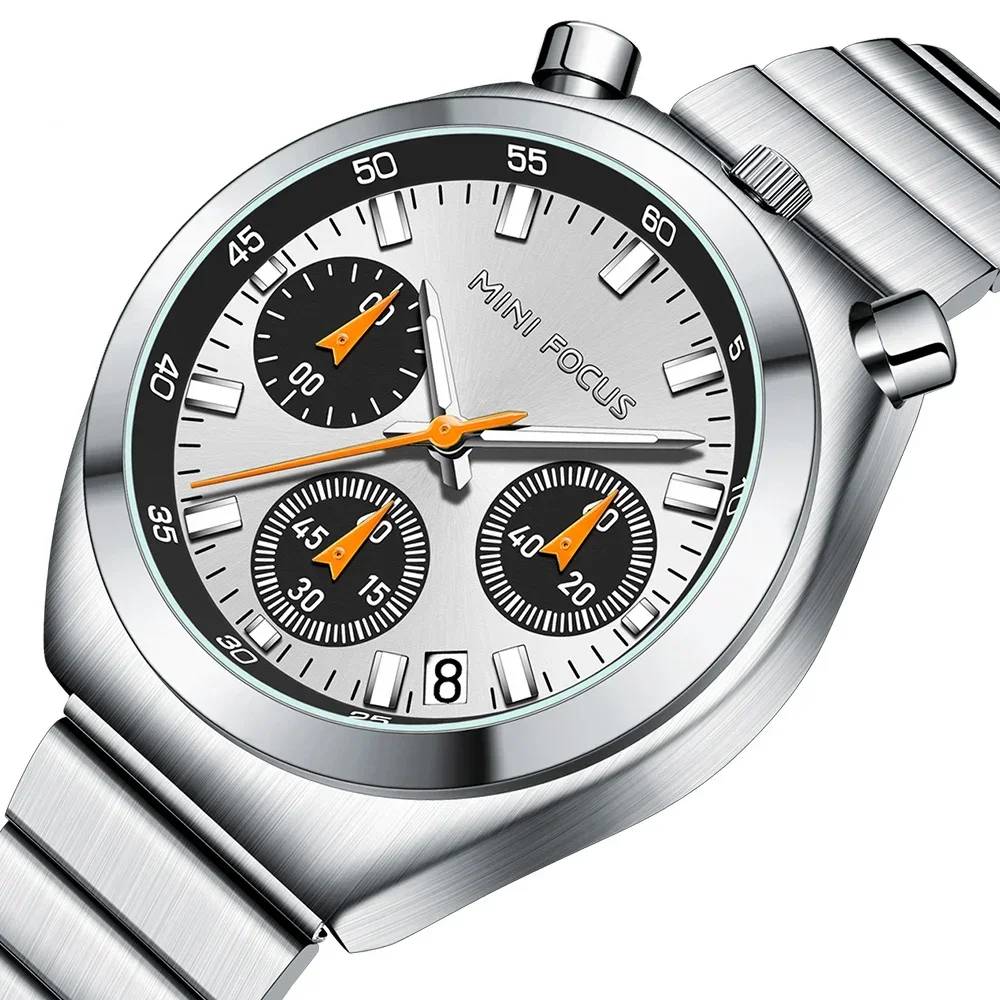 Mini Focus Bullhead Chronograph Watch Mini Focus Watches