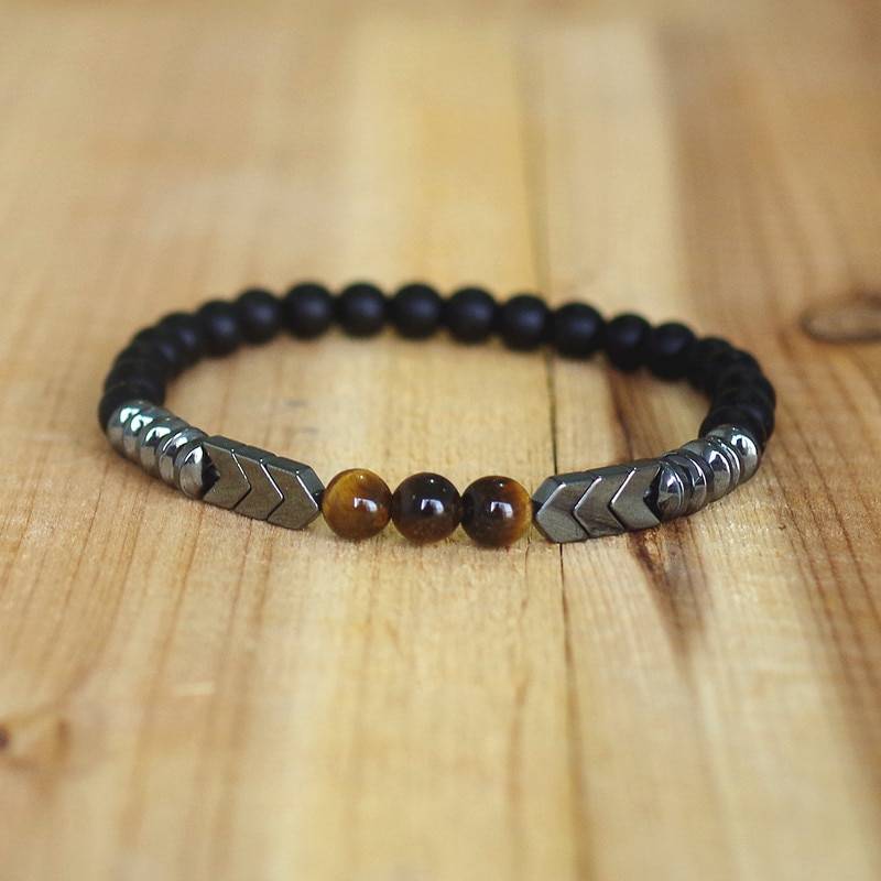 Men's Hematite Arrow Magnetic Bracelet Men's Bracelets Length : XS|S|L 